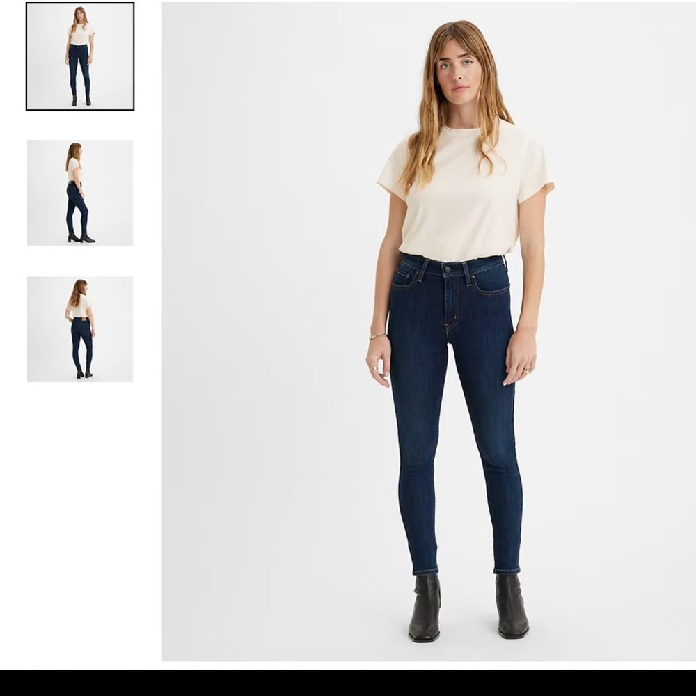 NEW! Women's Levi's 721 High-Rise Skinny jeans